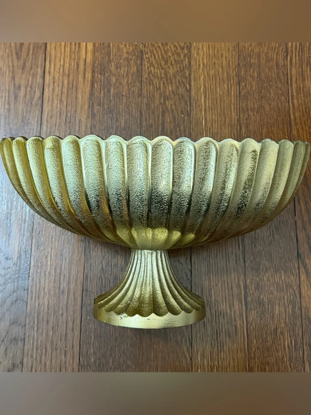 Gold Decorative Pedestal Bowl - Home Accents